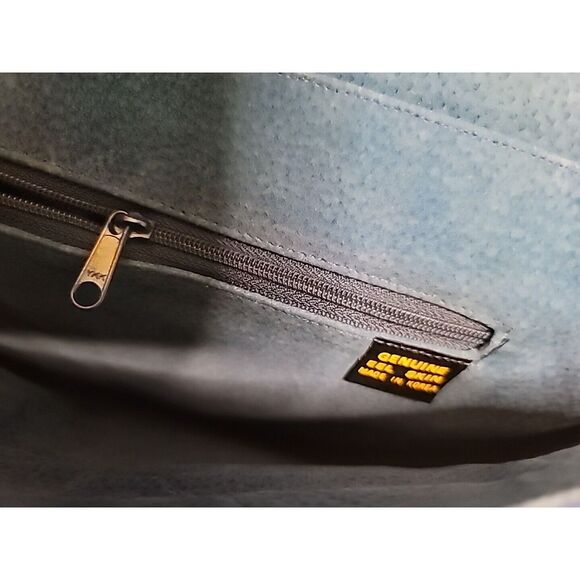 Eel‎ Skin Purse Lot Bright Blue, Violet, Black, Wine Clutch Wallet Bag